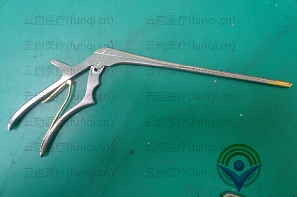 AESCULAP FK928R 咬切鉗手柄彈簧片固定螺絲斷，散架 維修