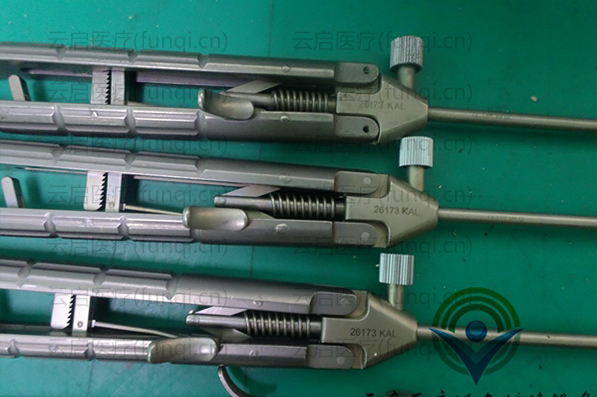 STORZ 26173 KAL 持針器 拉桿連接斷，鉗頭打不開(kāi)