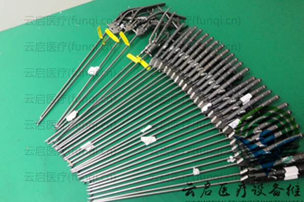 STORZ 26173 MC 持針器 手柄固定螺絲缺失，撐開(kāi)彈簧片缺失 維修